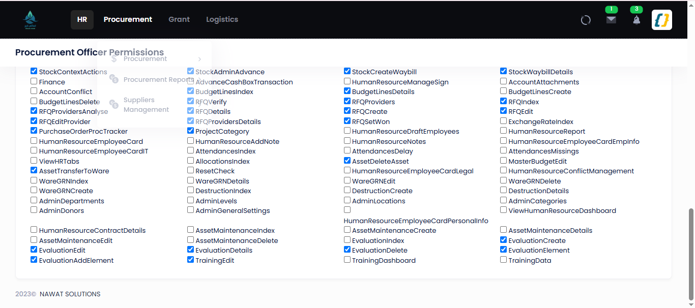 Group permission keys — part 4