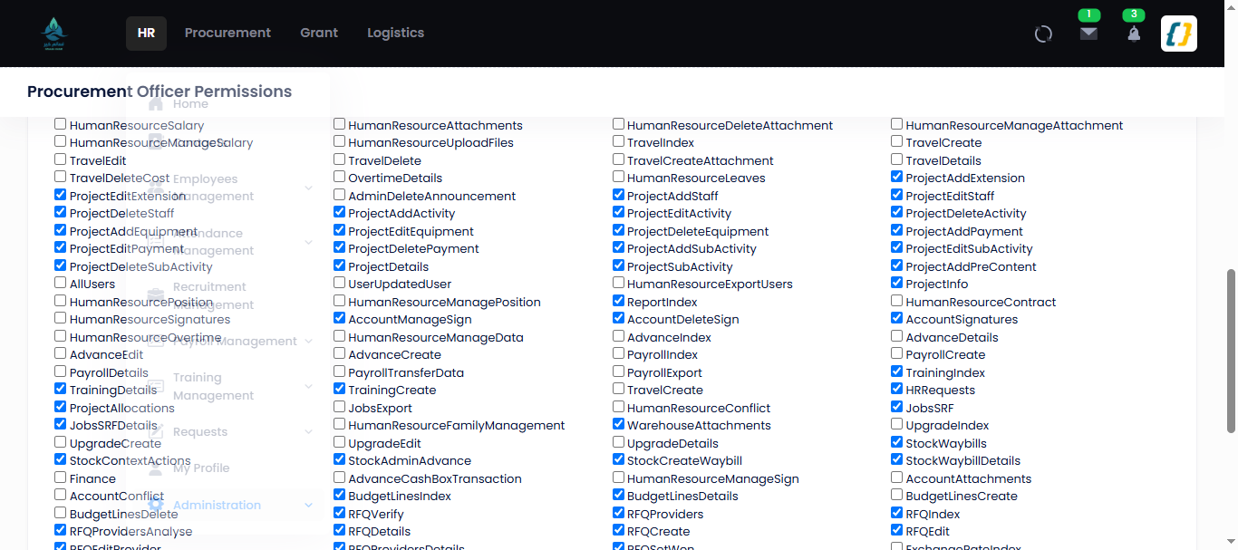 Group permission keys — part 3